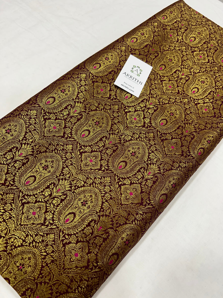 Banarasi brocade fabric