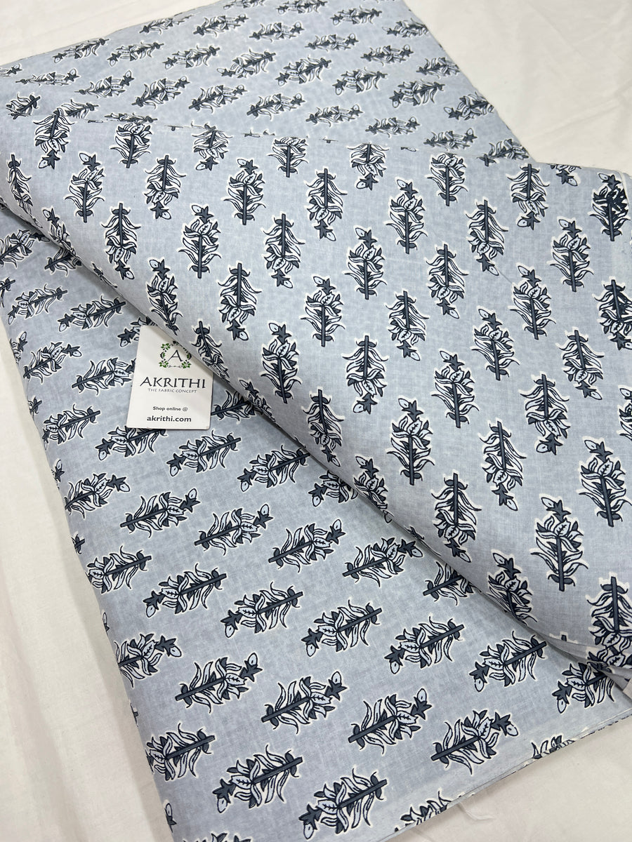 Printed pure cotton fabric