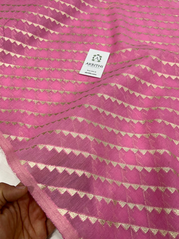 Banarasi chanderi cotton  lurex fabric