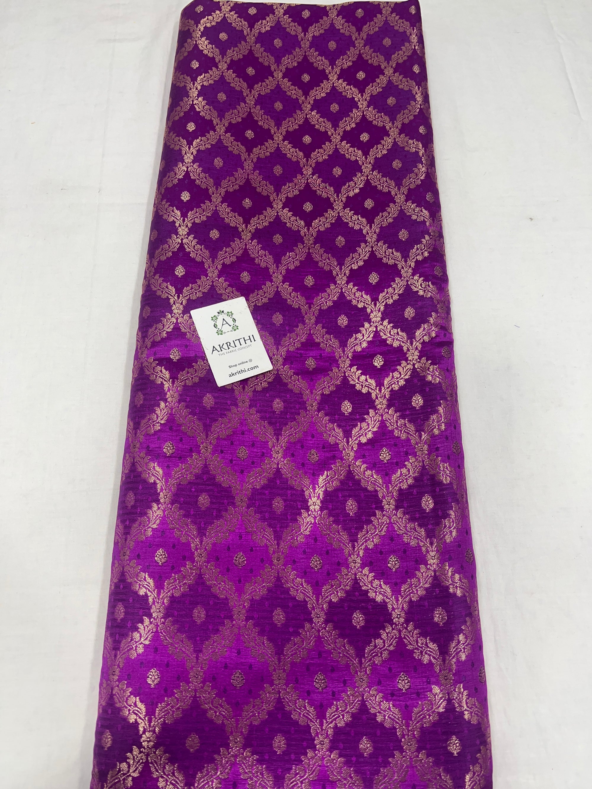 Pure Banarasi brocade fabric