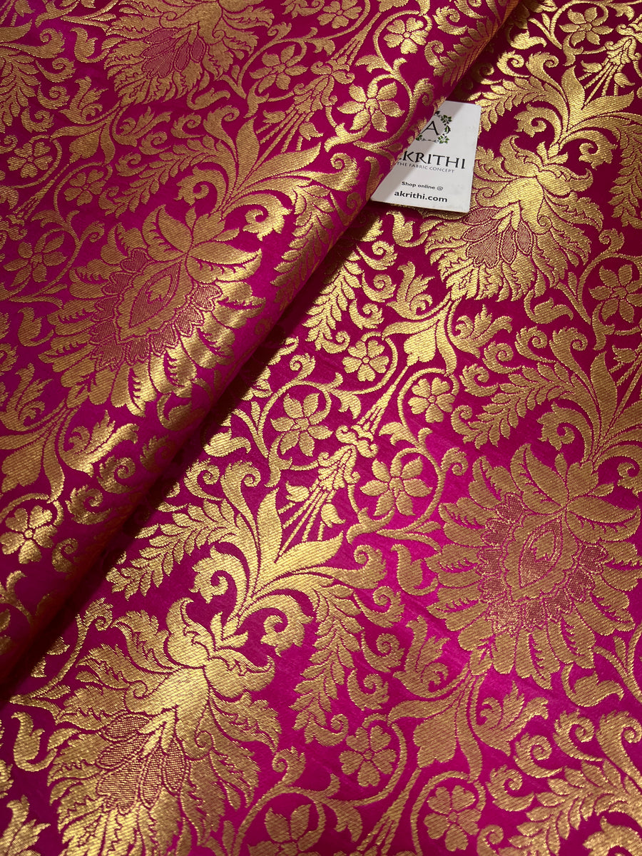 Banarasi brocade fabric