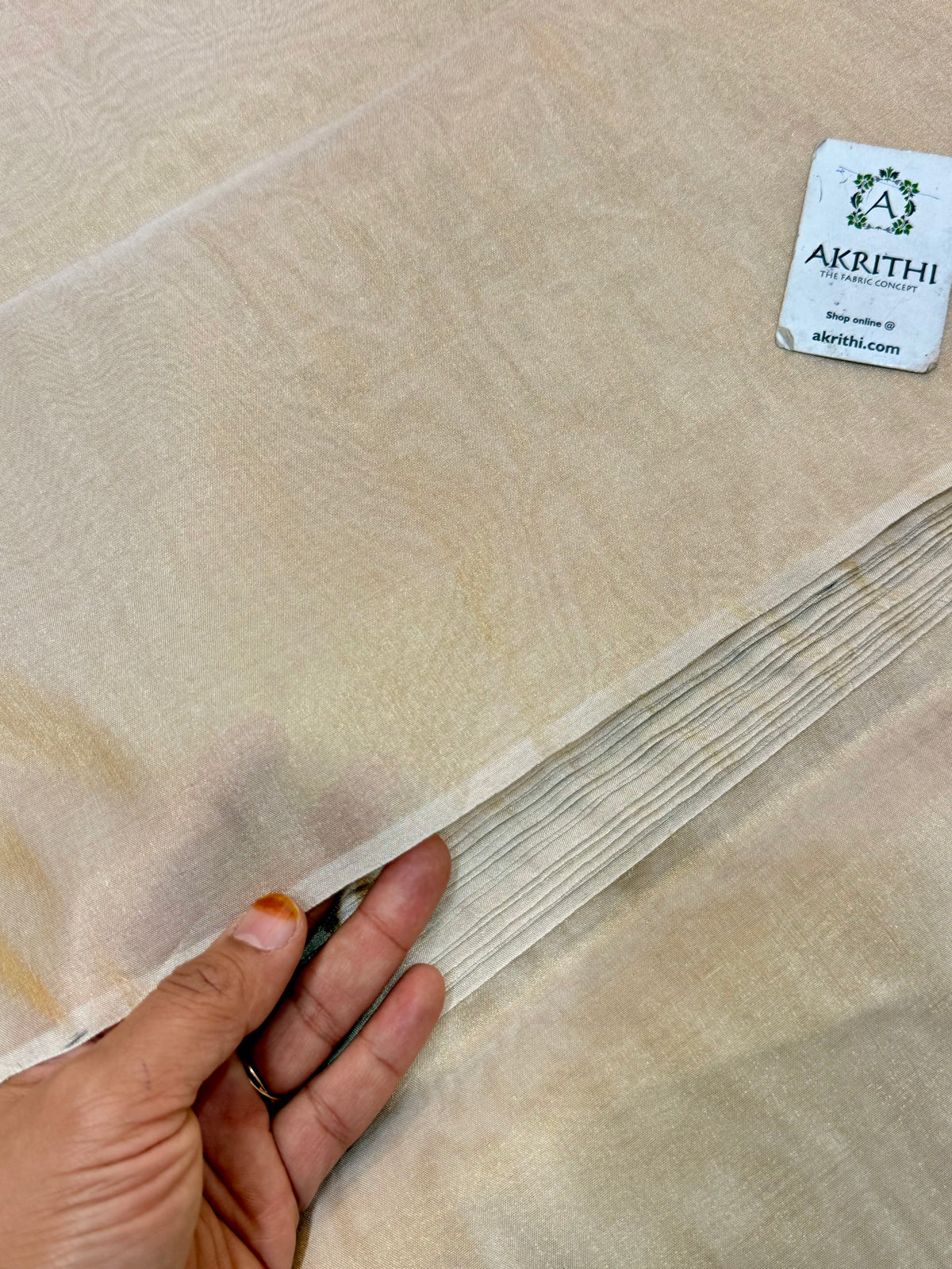 Dyeable Banarasi Pure silk katan tissue fabric