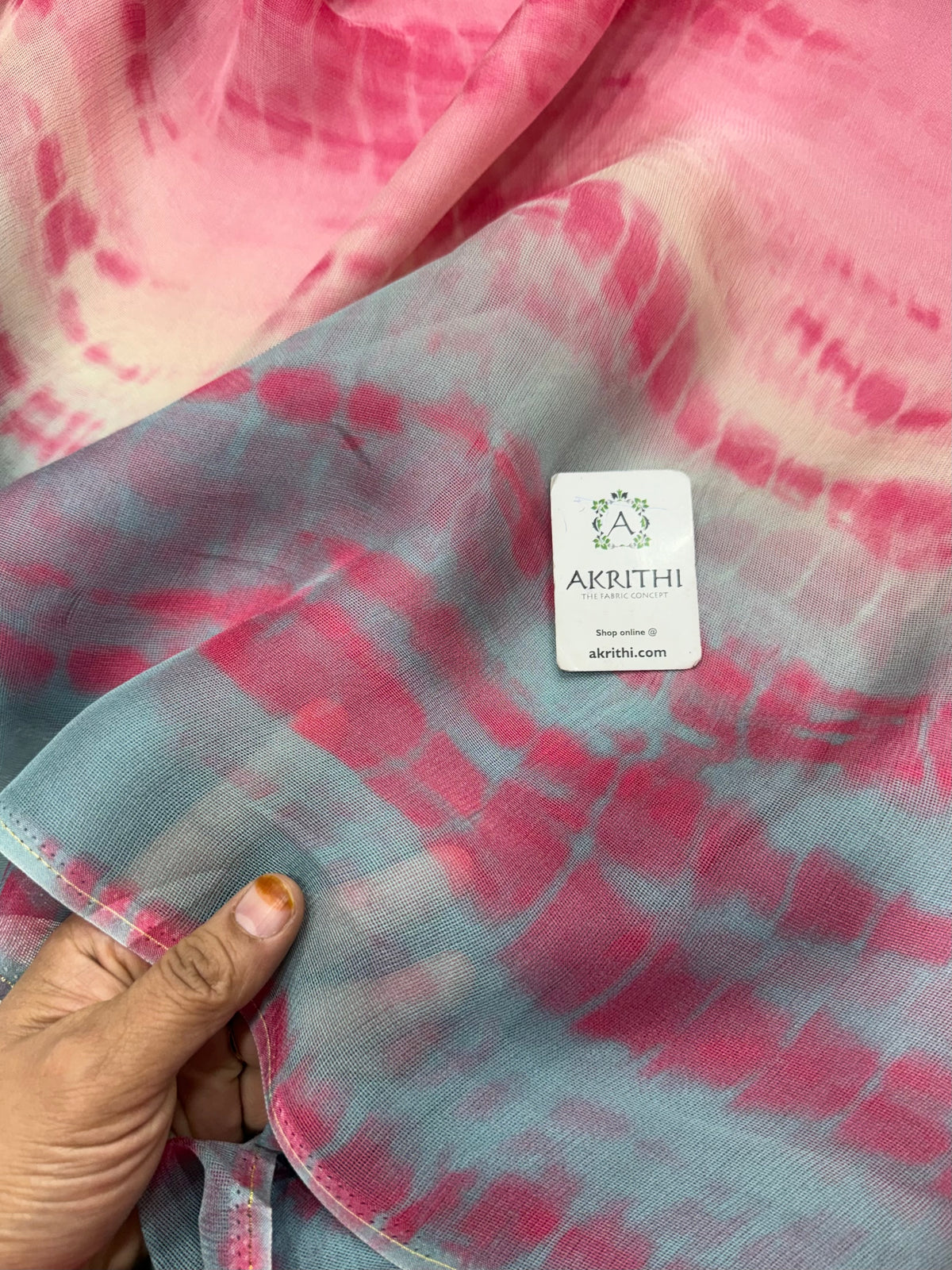 Printed viscose jute fabric