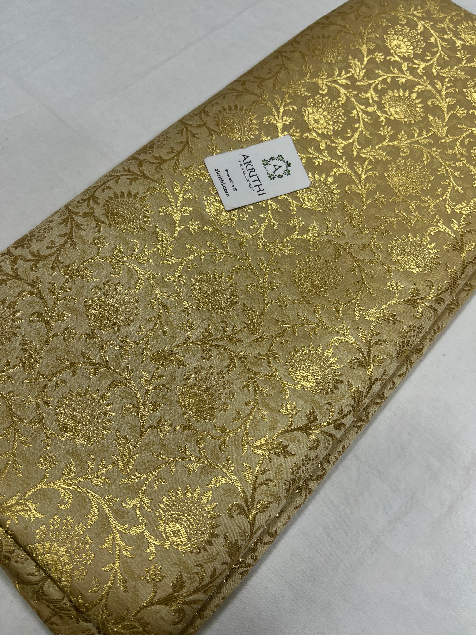 Pure Banarasi brocade fabric