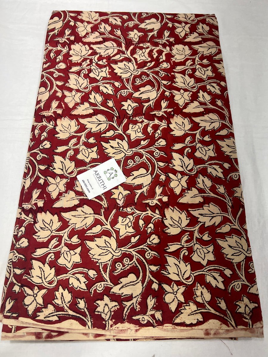 Hand block Printed pure cotton fabric