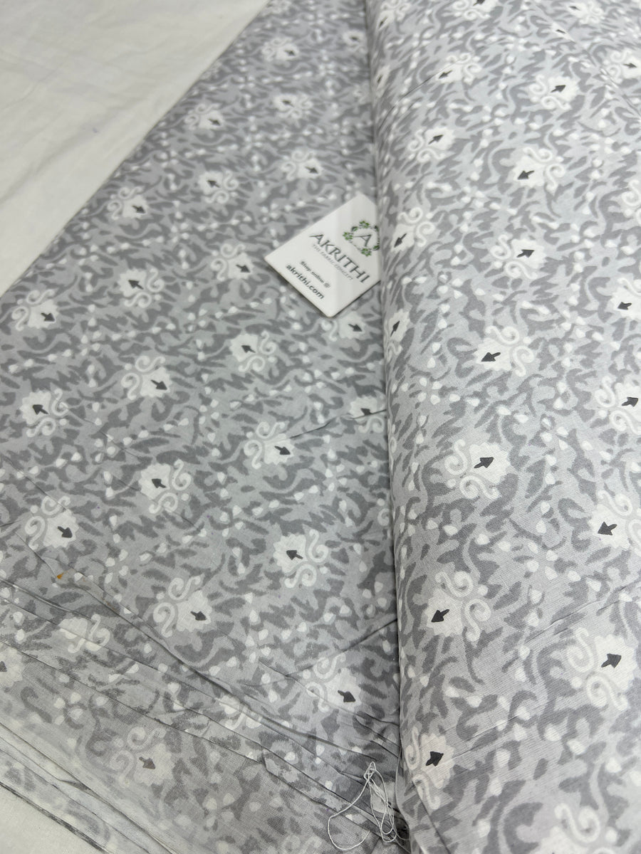 Printed pure cotton fabric