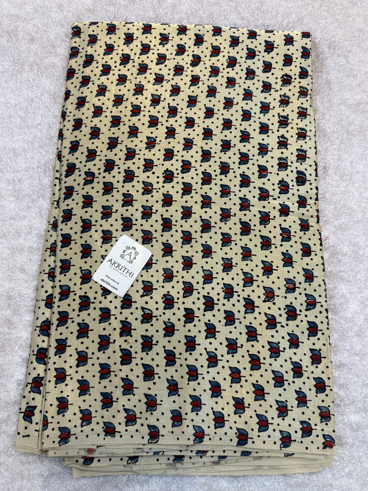 Ajrakh pure mashru silk fabric
