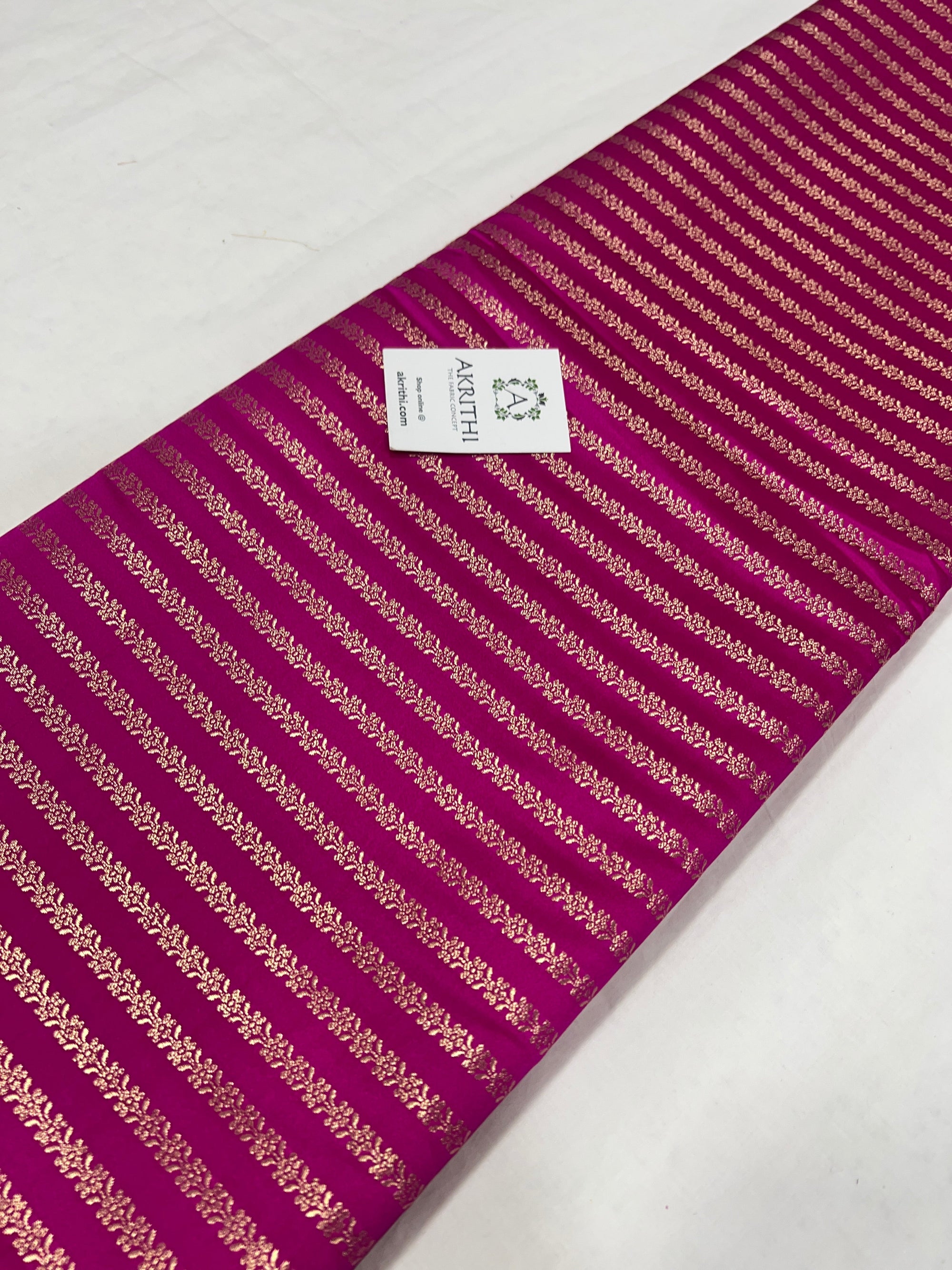 Pure Banarasi brocade fabric