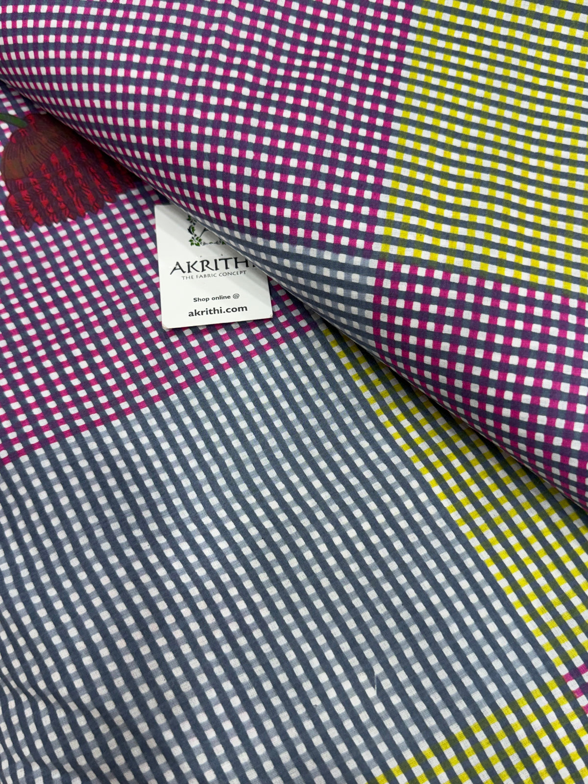 Printed pure cotton fabric