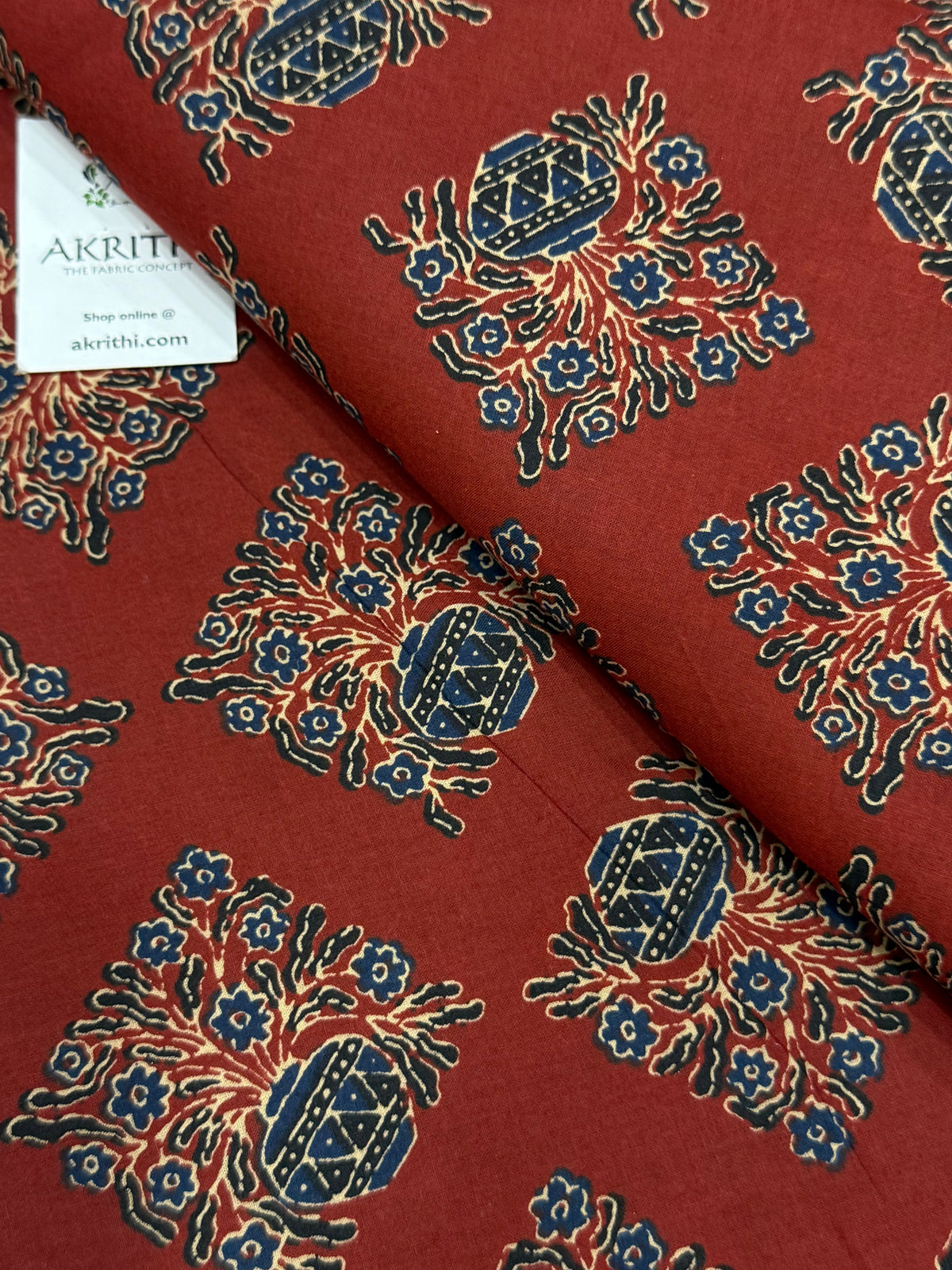 Printed pure cotton fabric