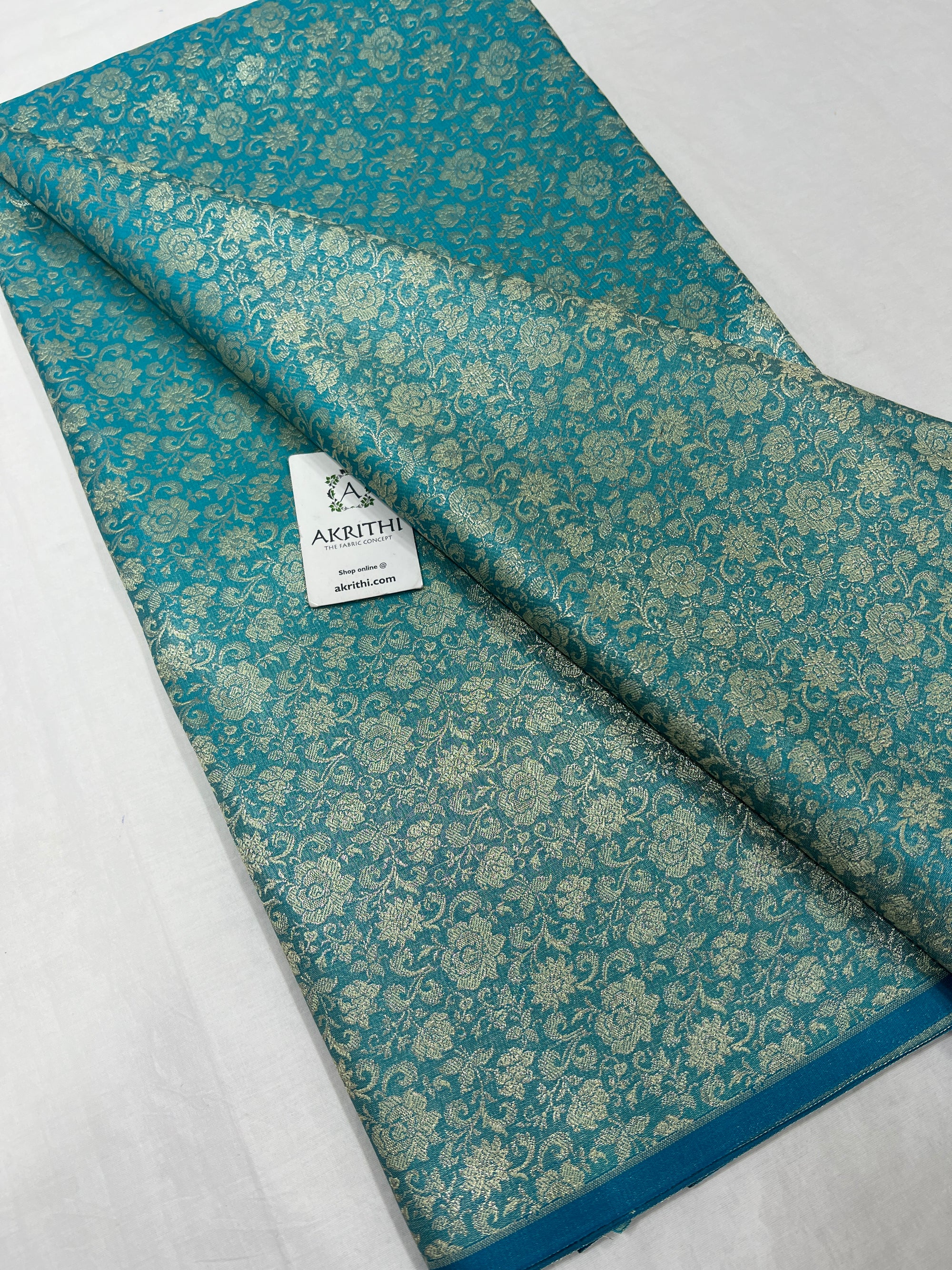 Pure Banarasi brocade fabric