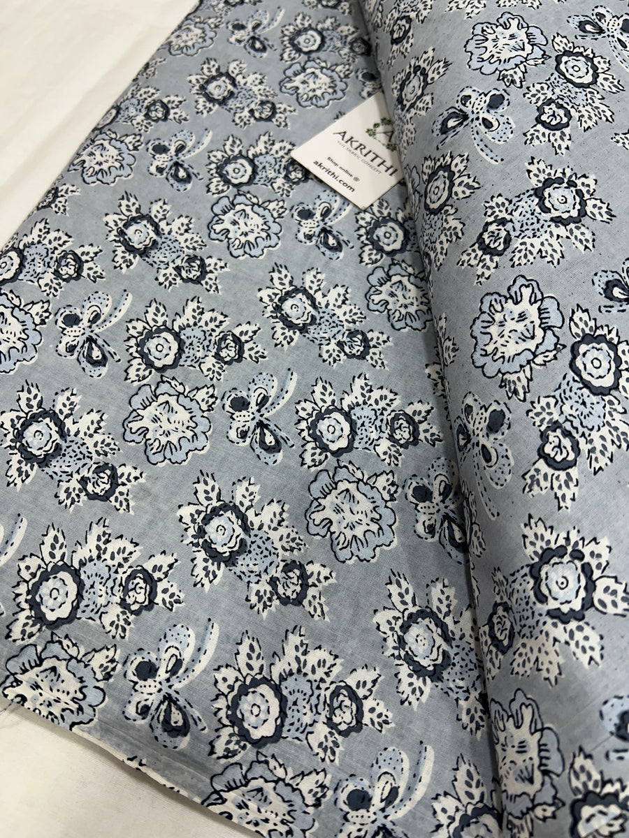 Printed pure cotton fabric