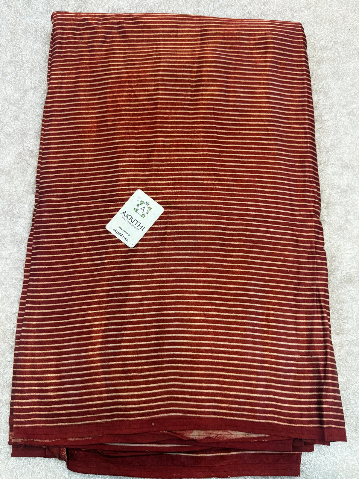 Ajrakh pure mashru silk fabric
