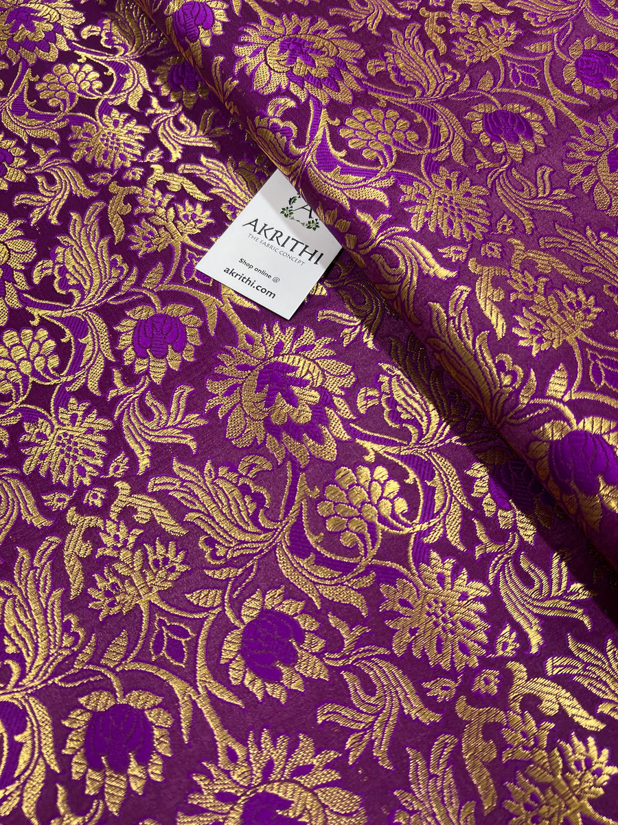 Banarasi brocade fabric