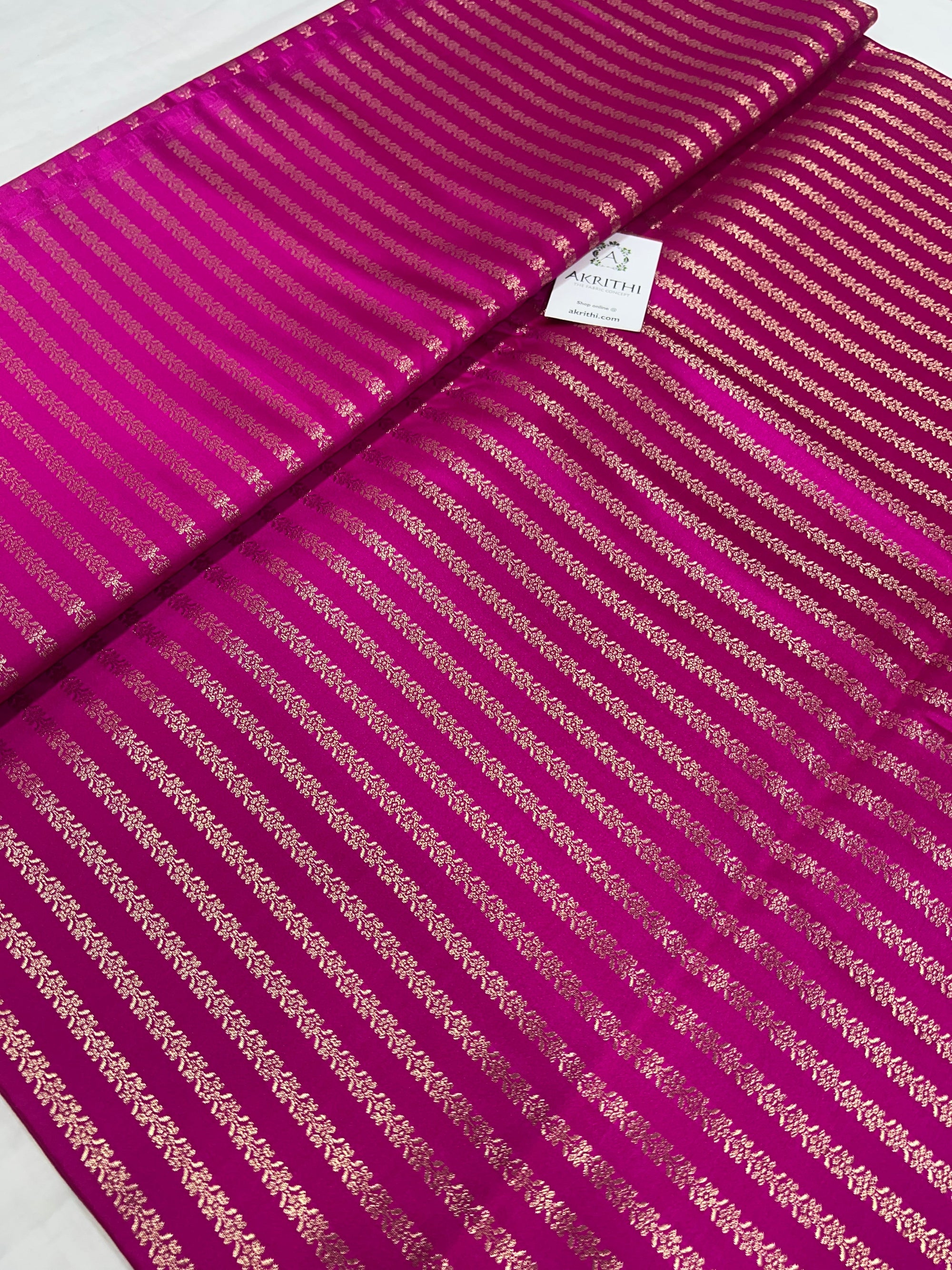 Pure Banarasi brocade fabric