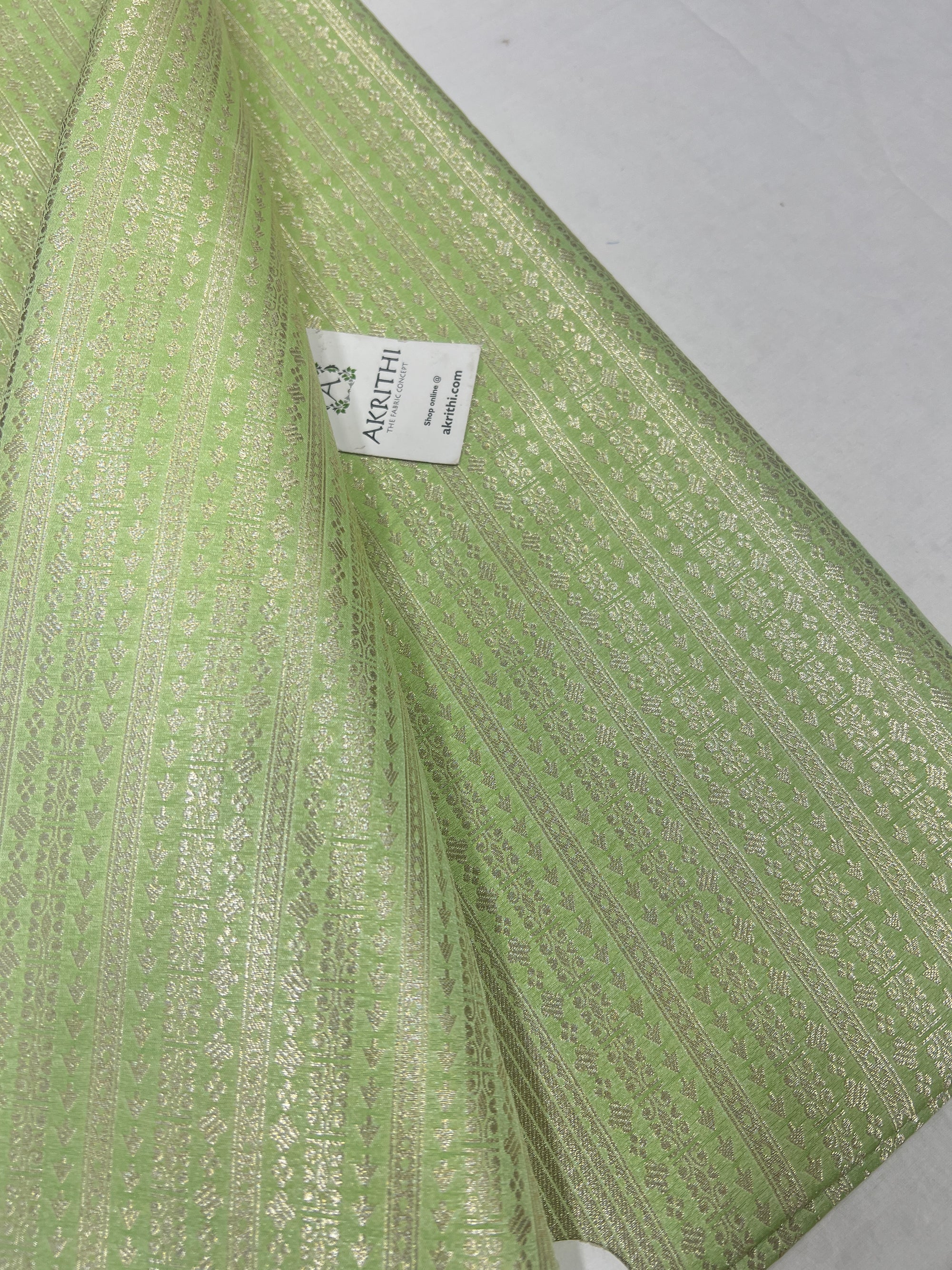 Pure Banarasi brocade fabric