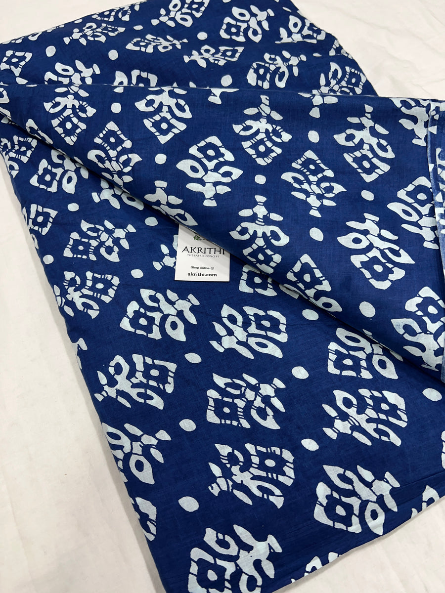 Printed pure cotton fabric