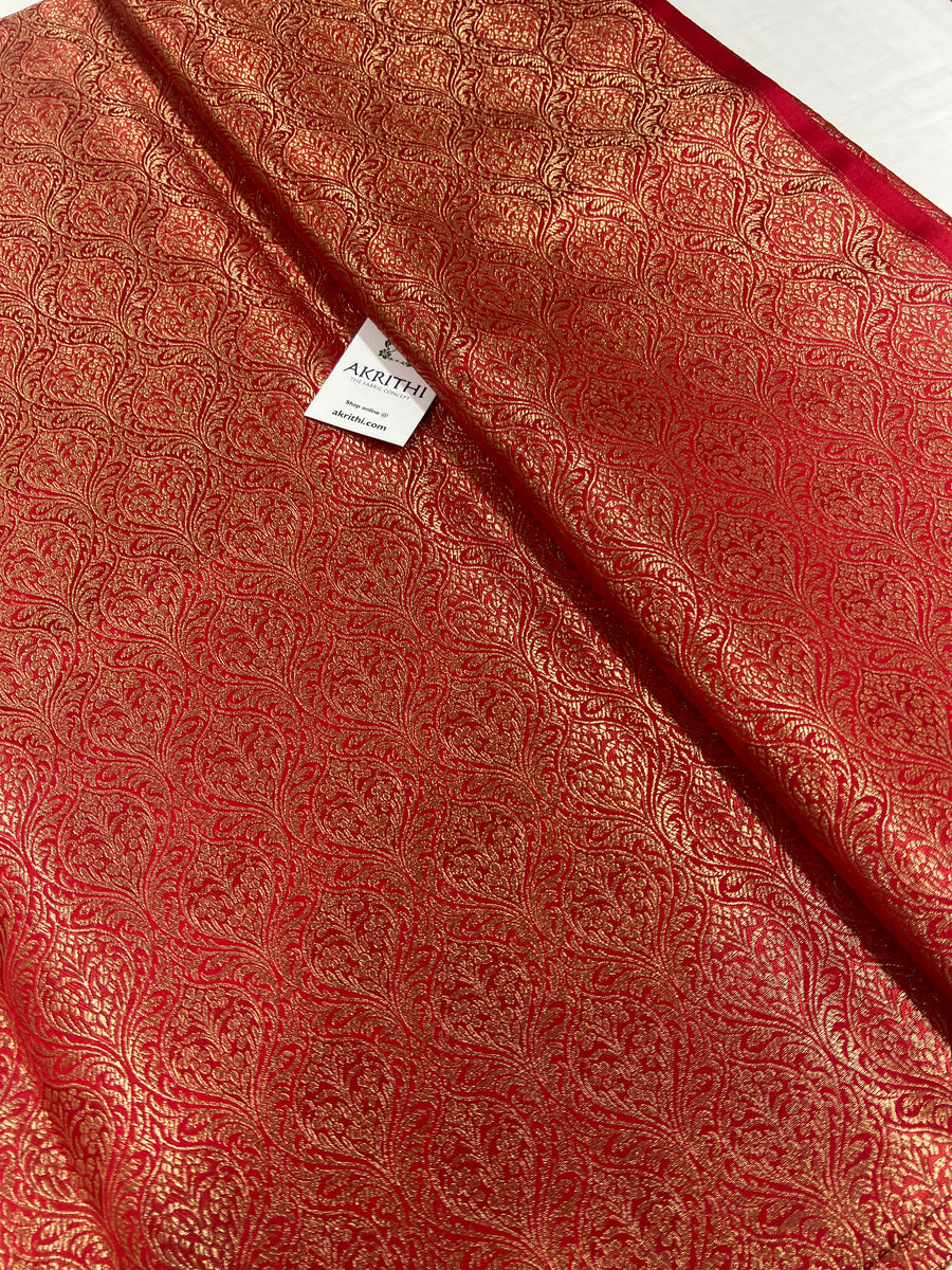 Pure Banarasi brocade fabric