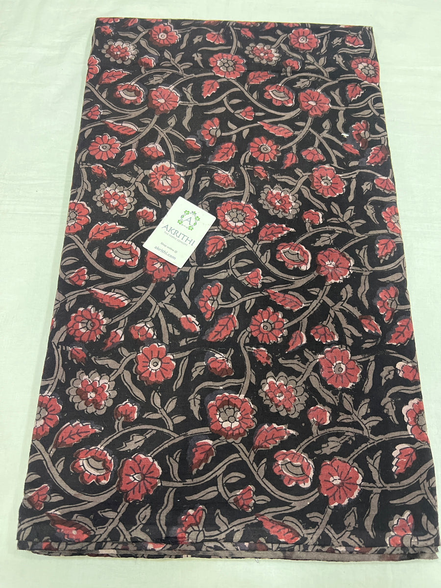 Jahota hand block printed pure cotton fabric