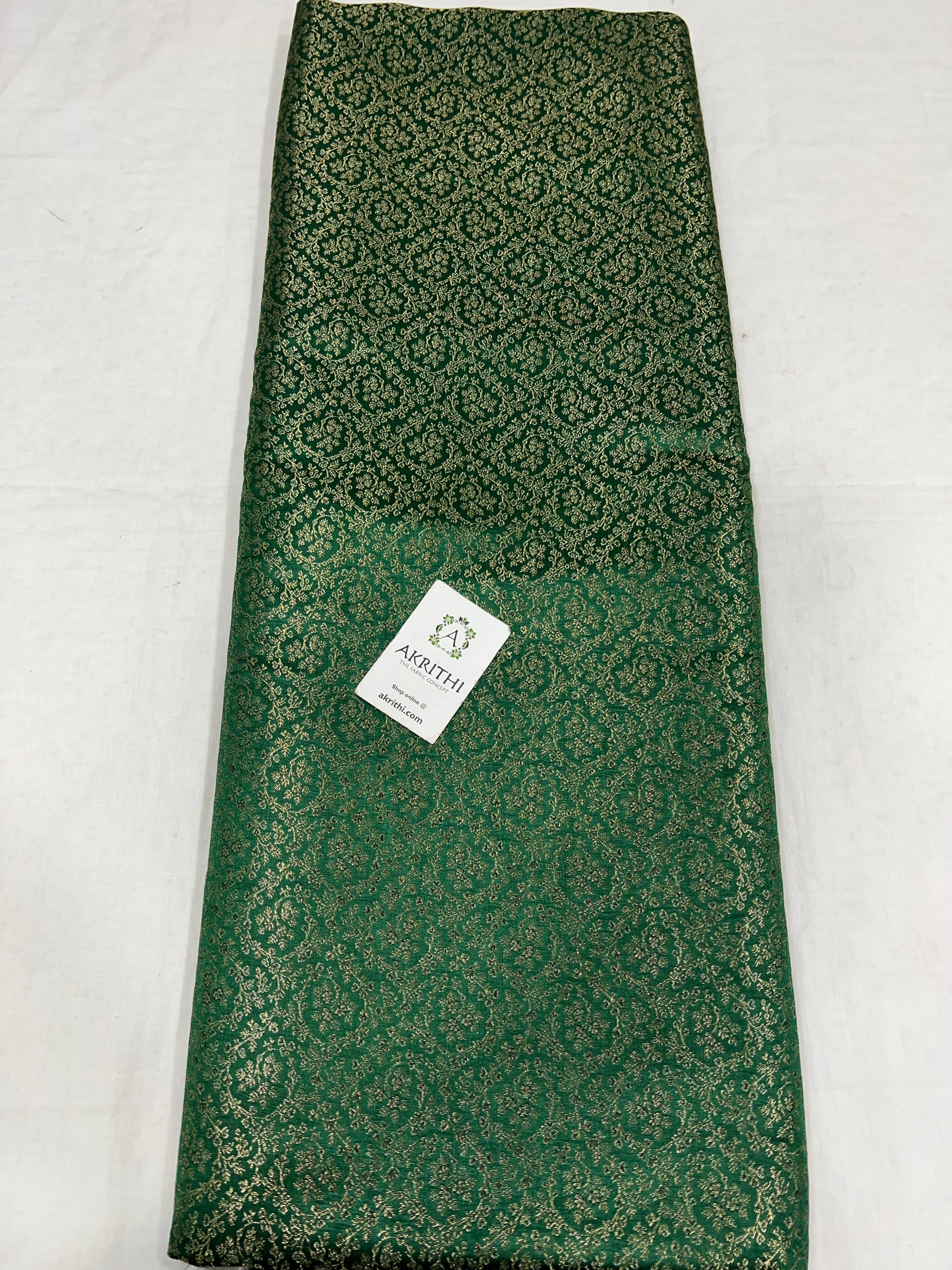 Pure Banarasi brocade fabric