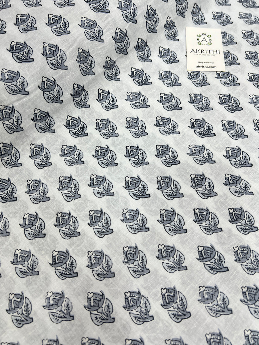 Printed pure cotton fabric