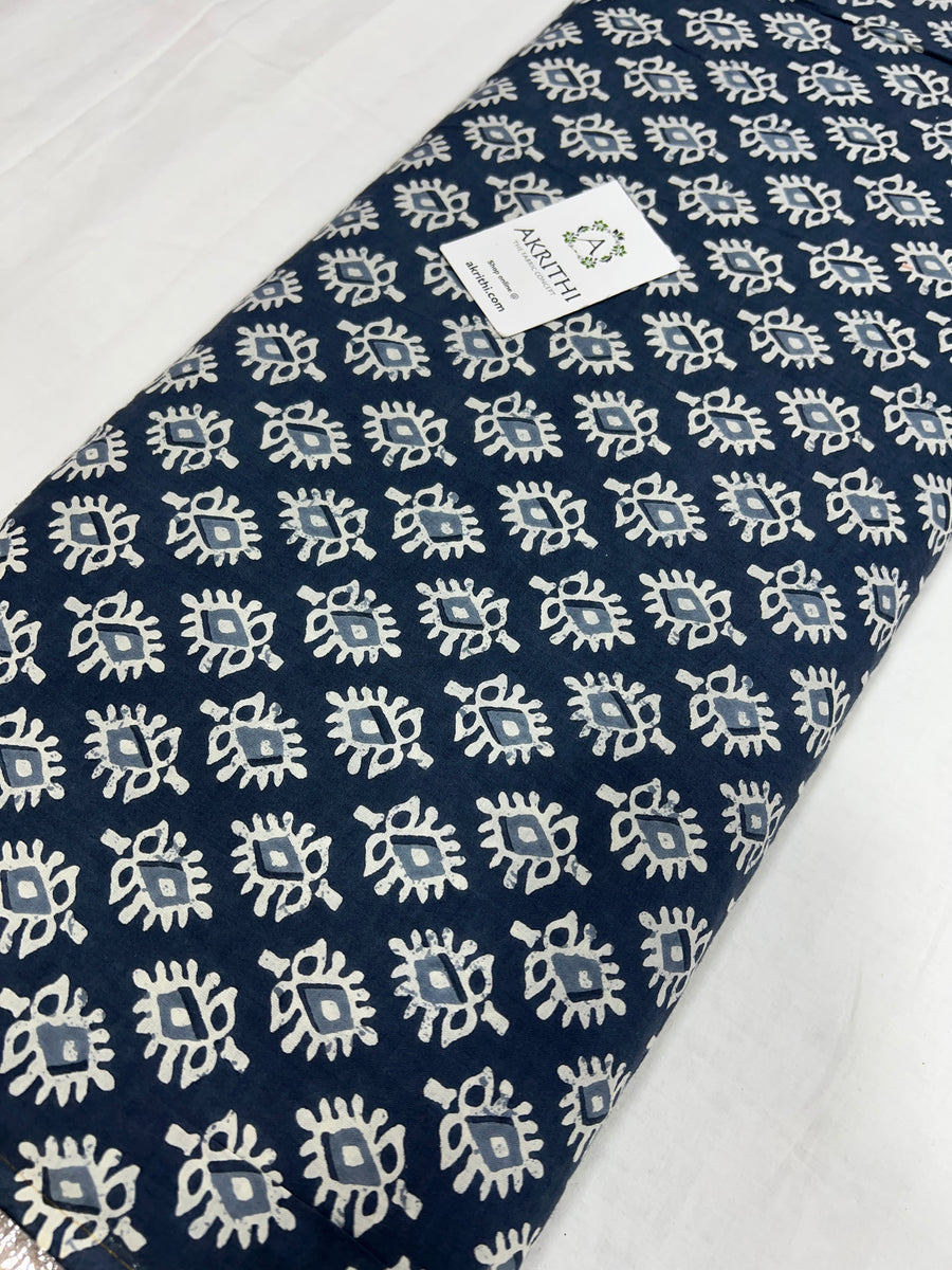 Printed pure cotton fabric