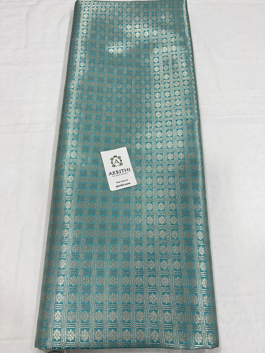 Pure Banarasi brocade fabric