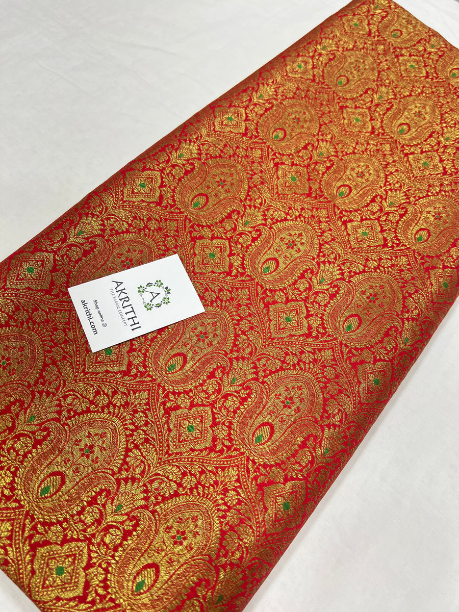 Banarasi brocade fabric