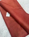 GOLD TISSUE CHECKS PURE TUSSAR SILK FABRIC