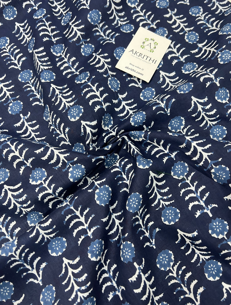 Printed pure cotton fabric