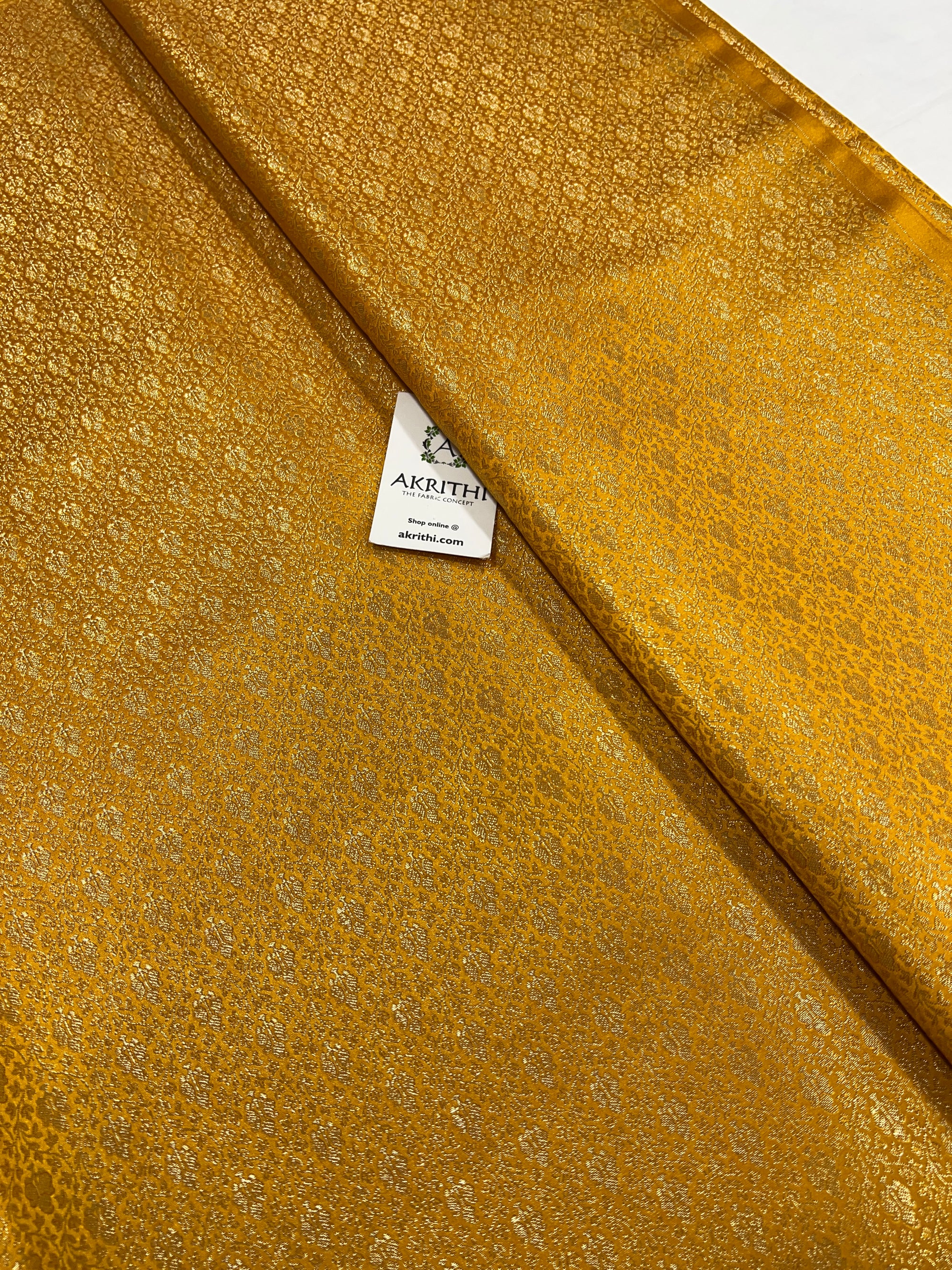 Pure Banarasi brocade fabric