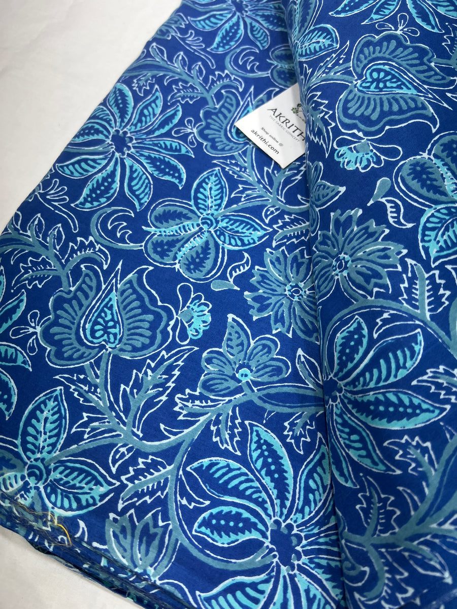 Printed pure cotton fabric