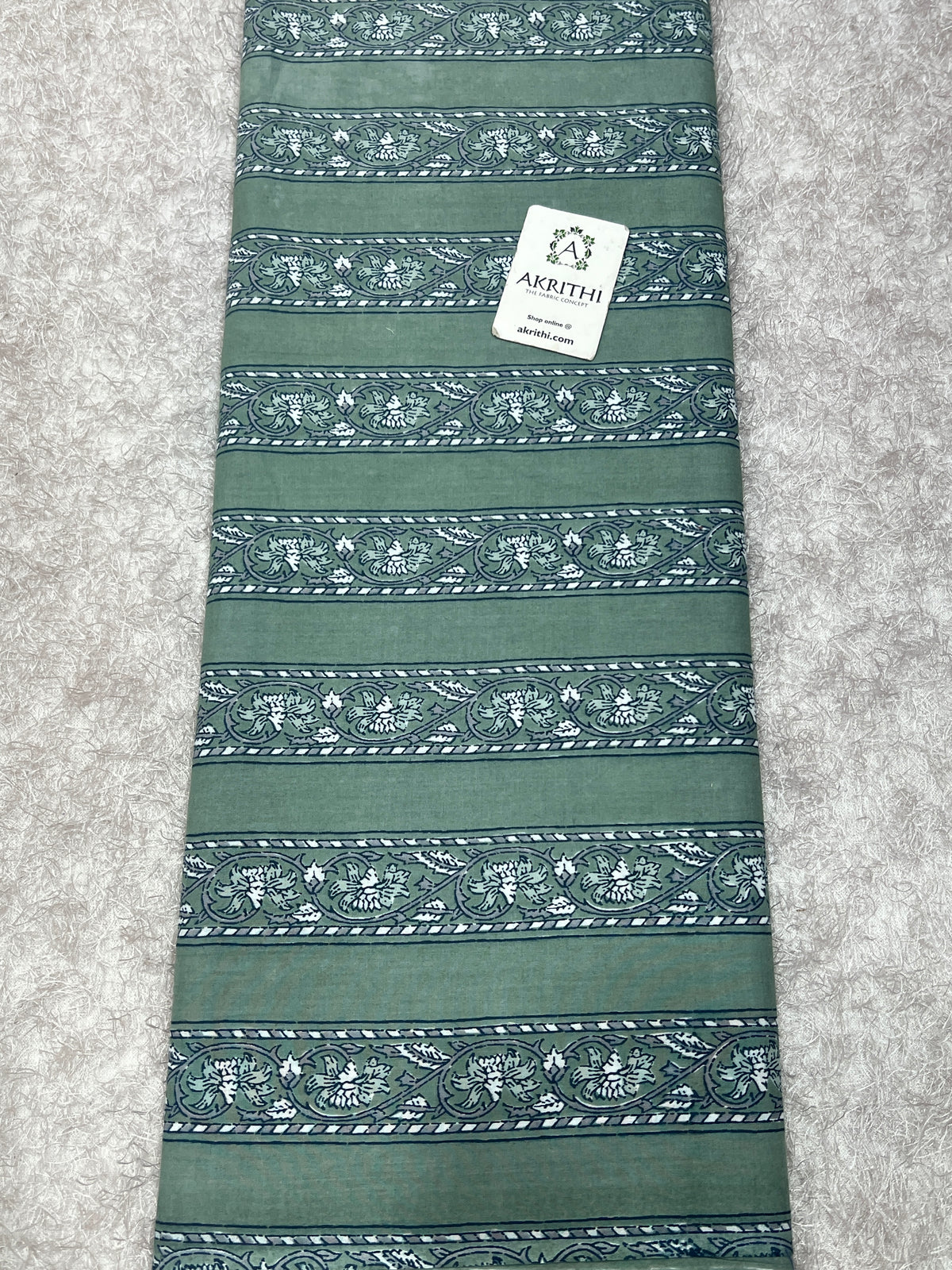 Printed pure cotton fabric