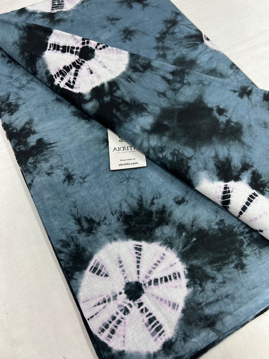 Shibori Printed pure cotton fabric