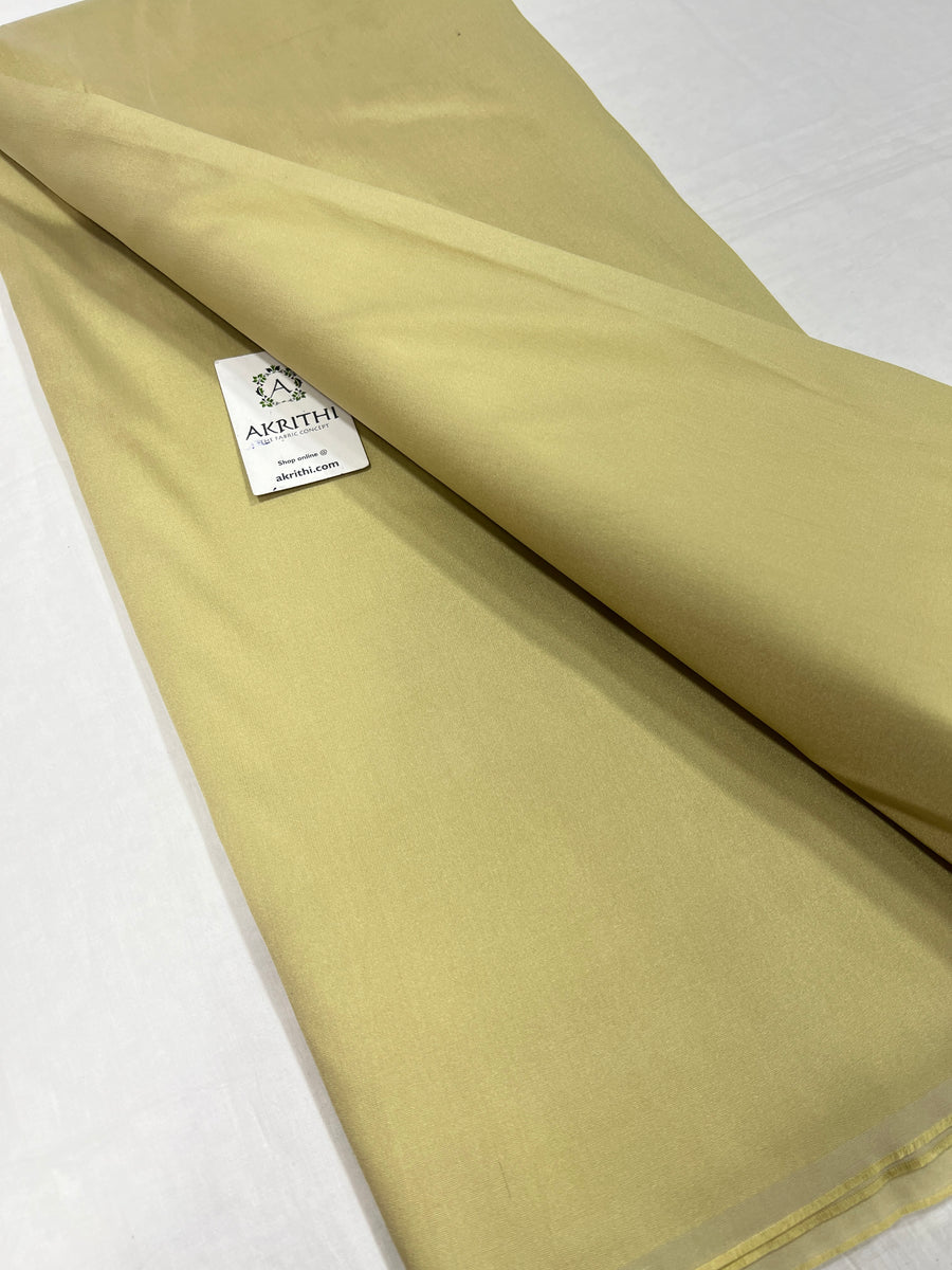 Semi malai silk fabric