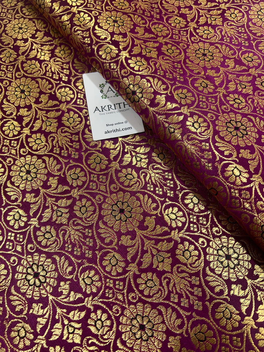 Banarasi brocade fabric