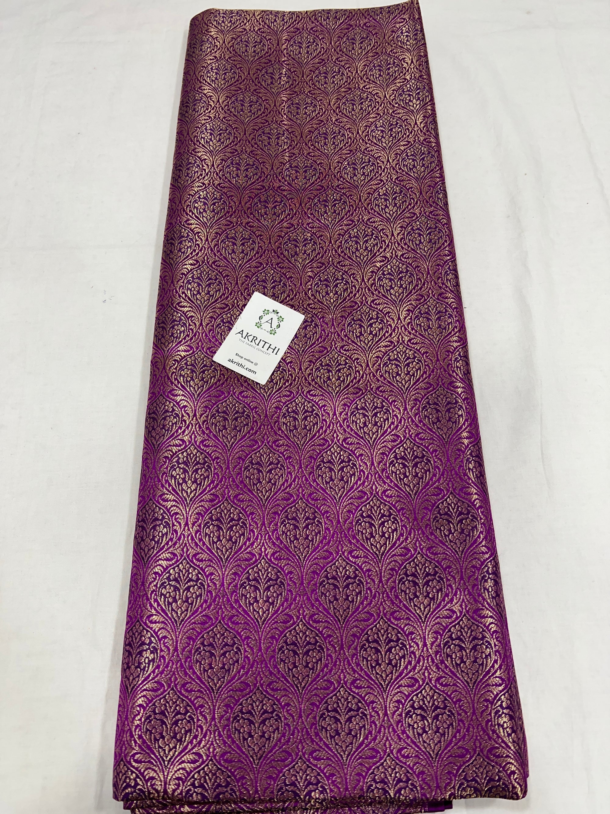 Pure Banarasi brocade fabric