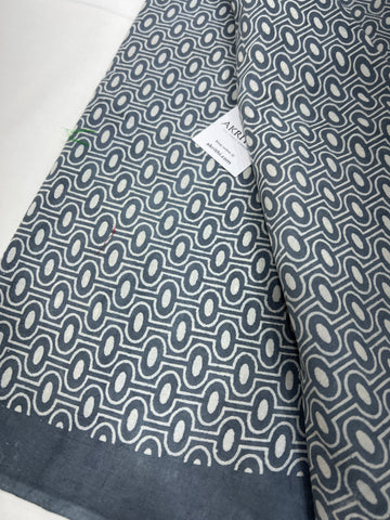Dabu printed pure cotton fabric