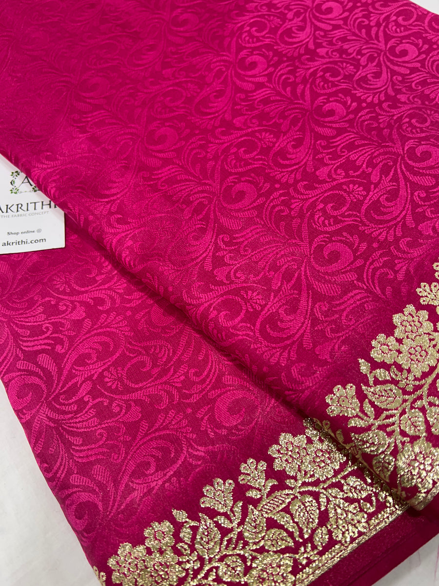 Banarasi brocade fabric