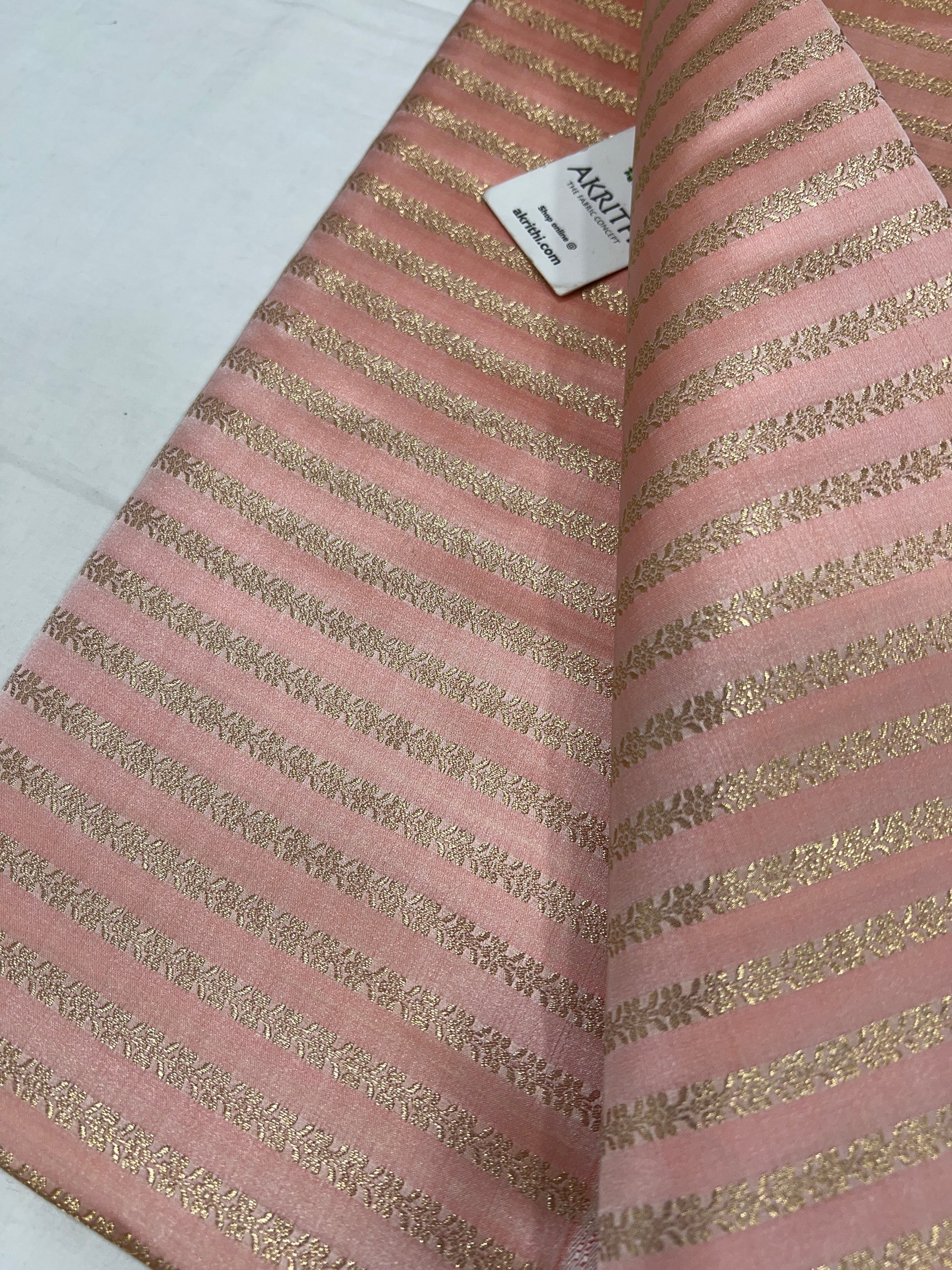 Pure Banarasi brocade fabric