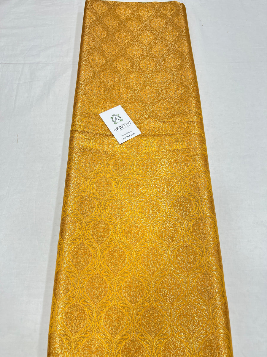 Pure Banarasi brocade fabric