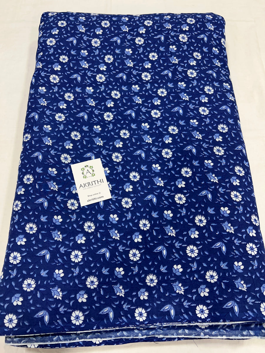 Printed pure cotton fabric