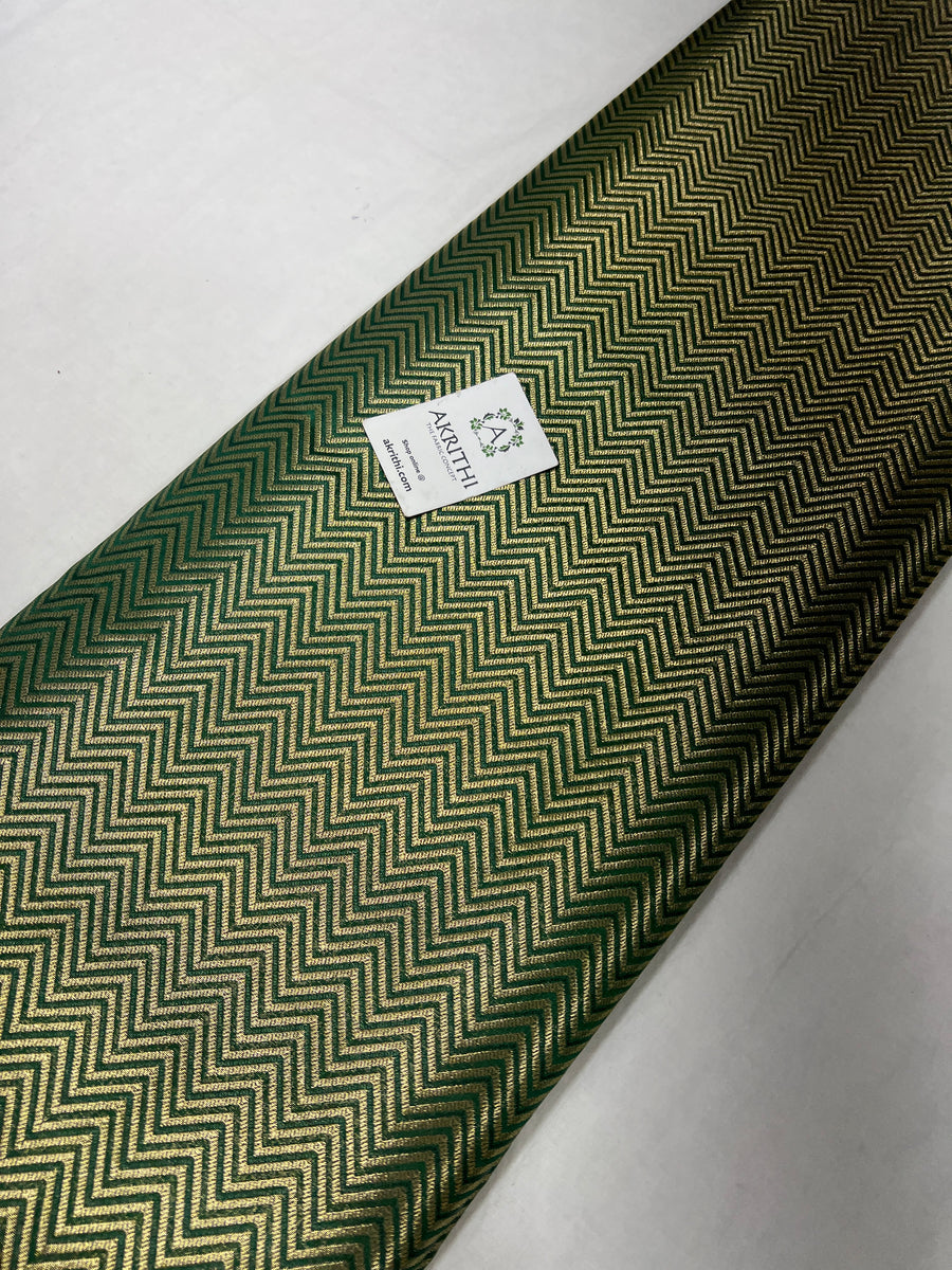 Pure Banarasi brocade fabric