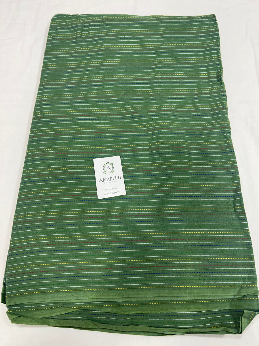 Kantha pure cotton fabric
