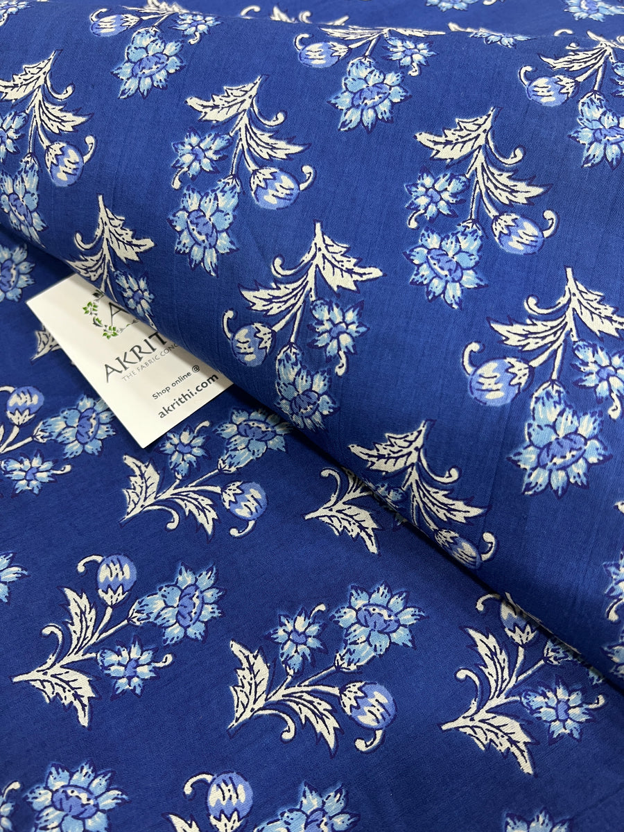 Printed pure cotton fabric