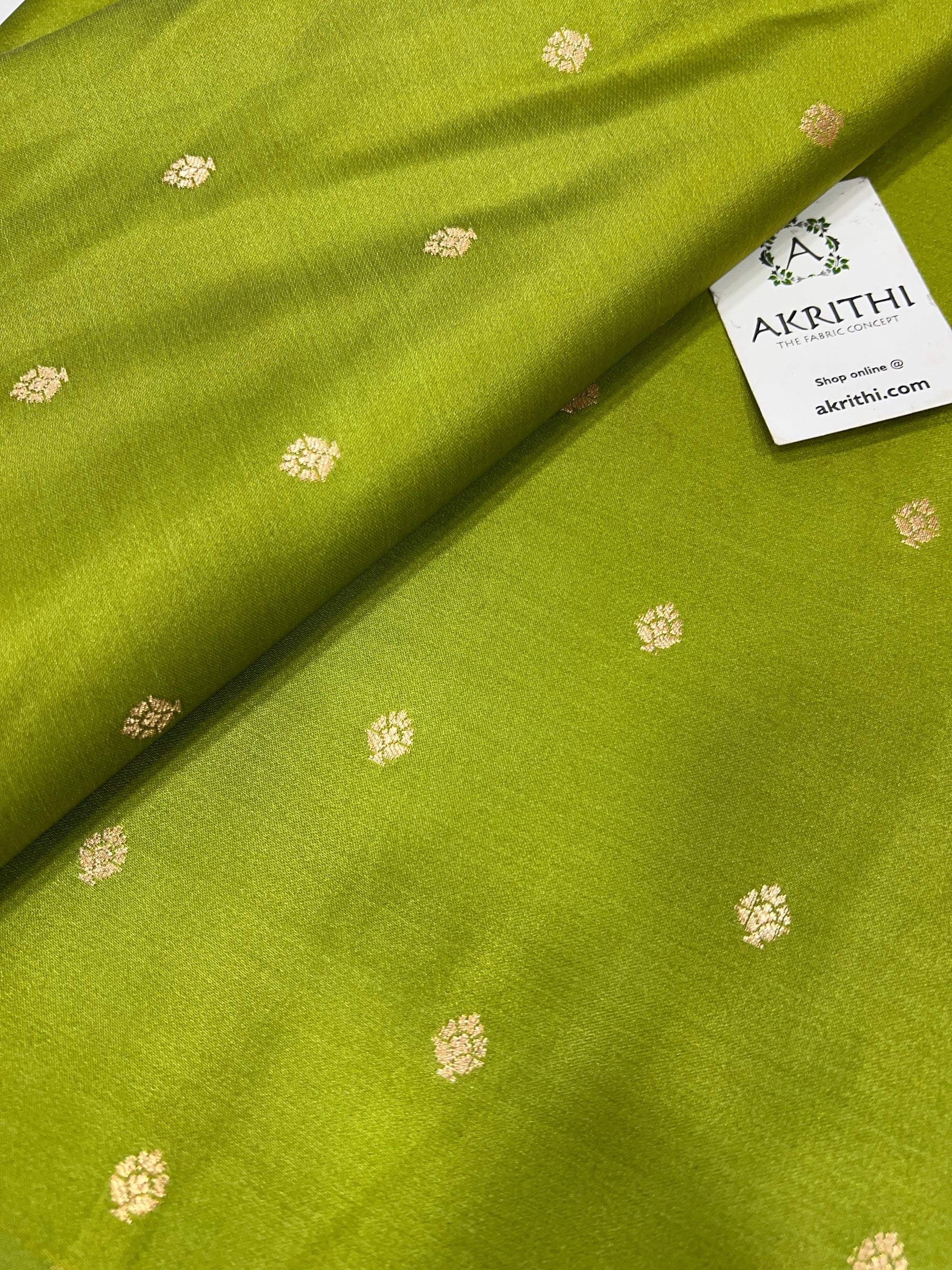 Pure Banarasi brocade fabric