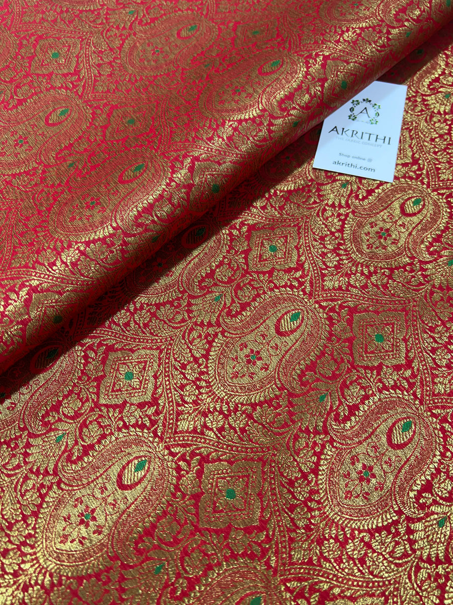 Banarasi brocade fabric