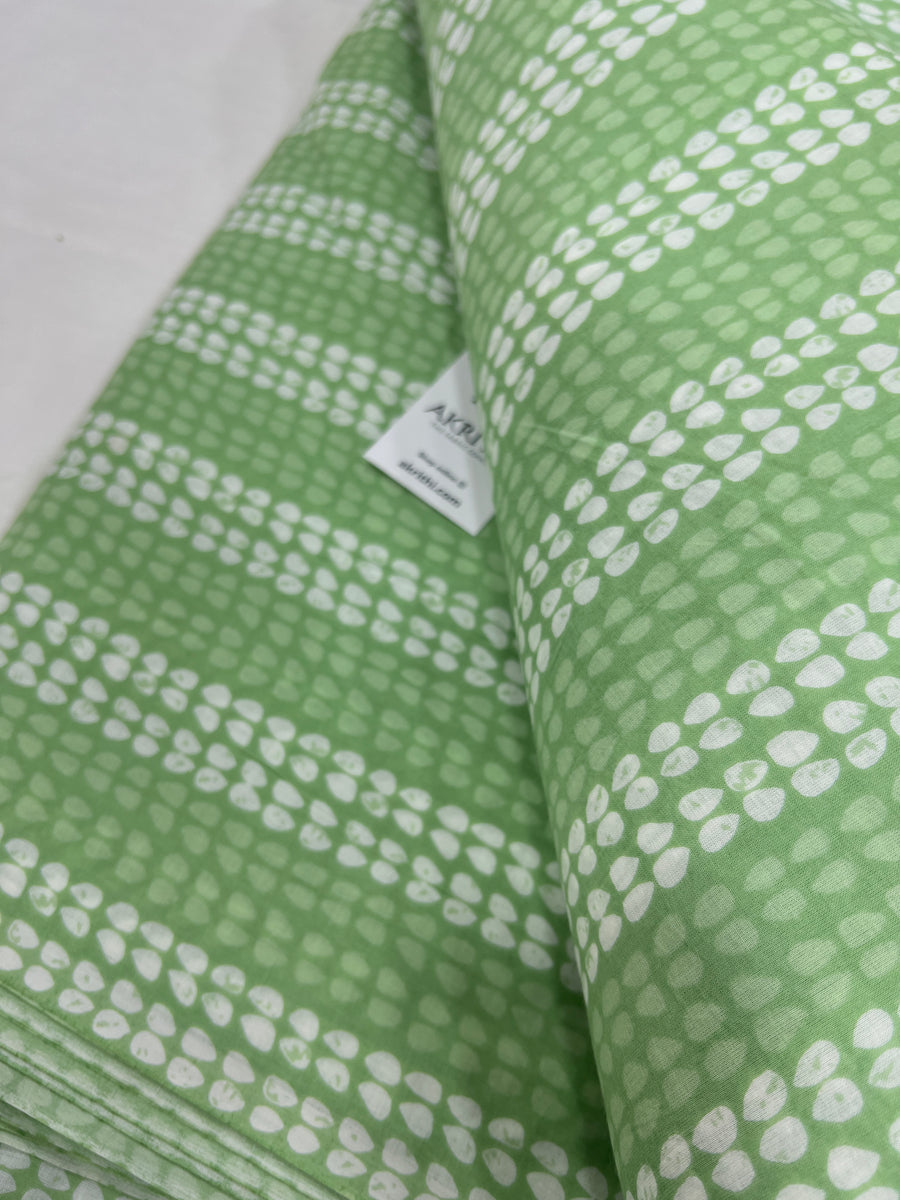 Printed pure cotton fabric