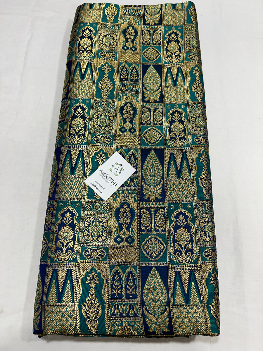 Pure Banarasi brocade fabric