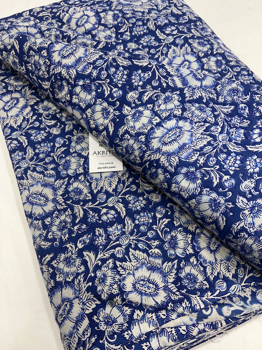 Printed pure cotton fabric